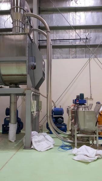 Buy cheap Horizontal Food Powder Mixer / Ribbon Blender Mixer 10rpm - 100rpm Speed from wholesalers