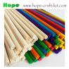 Buy cheap Various size natural color multi-colored round wood dowl wooden rods for children DIY craft work from wholesalers
