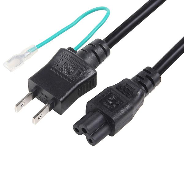 Buy cheap JIS Japan Power Cord Plug Black 3 Pin Jet PSE Approval 7A 15A 125V from wholesalers