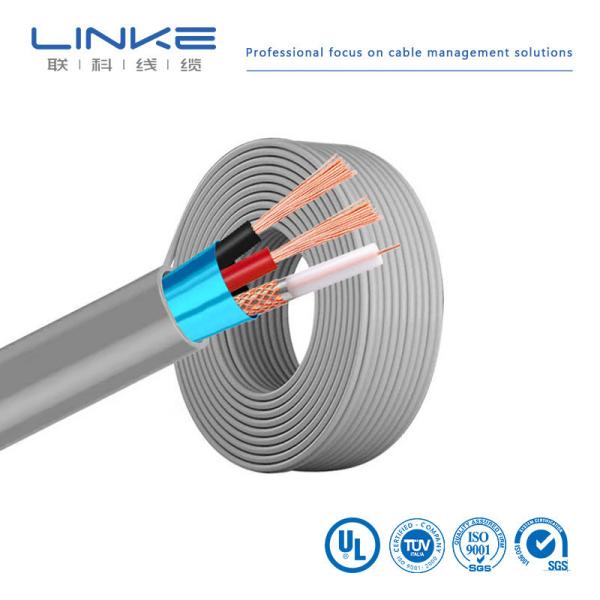 Buy cheap Bare Copper 750hm Coaxial Cable 100 Meters Rg174 Cable With Current 300V PVC Jacket from wholesalers