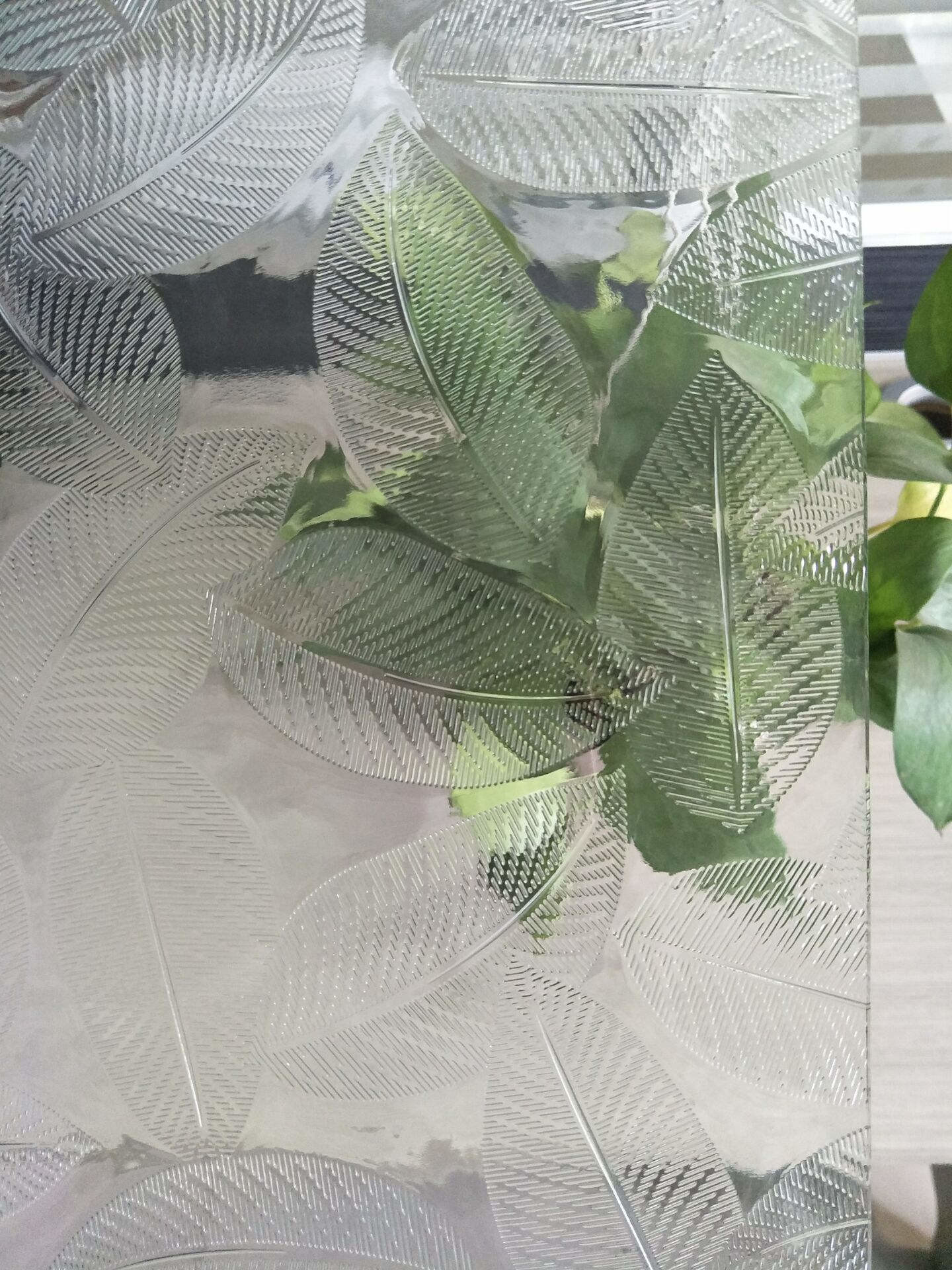 Various Model Patterned Glass 4mm 5mm 6mm Colored Frosted Glass For Windows