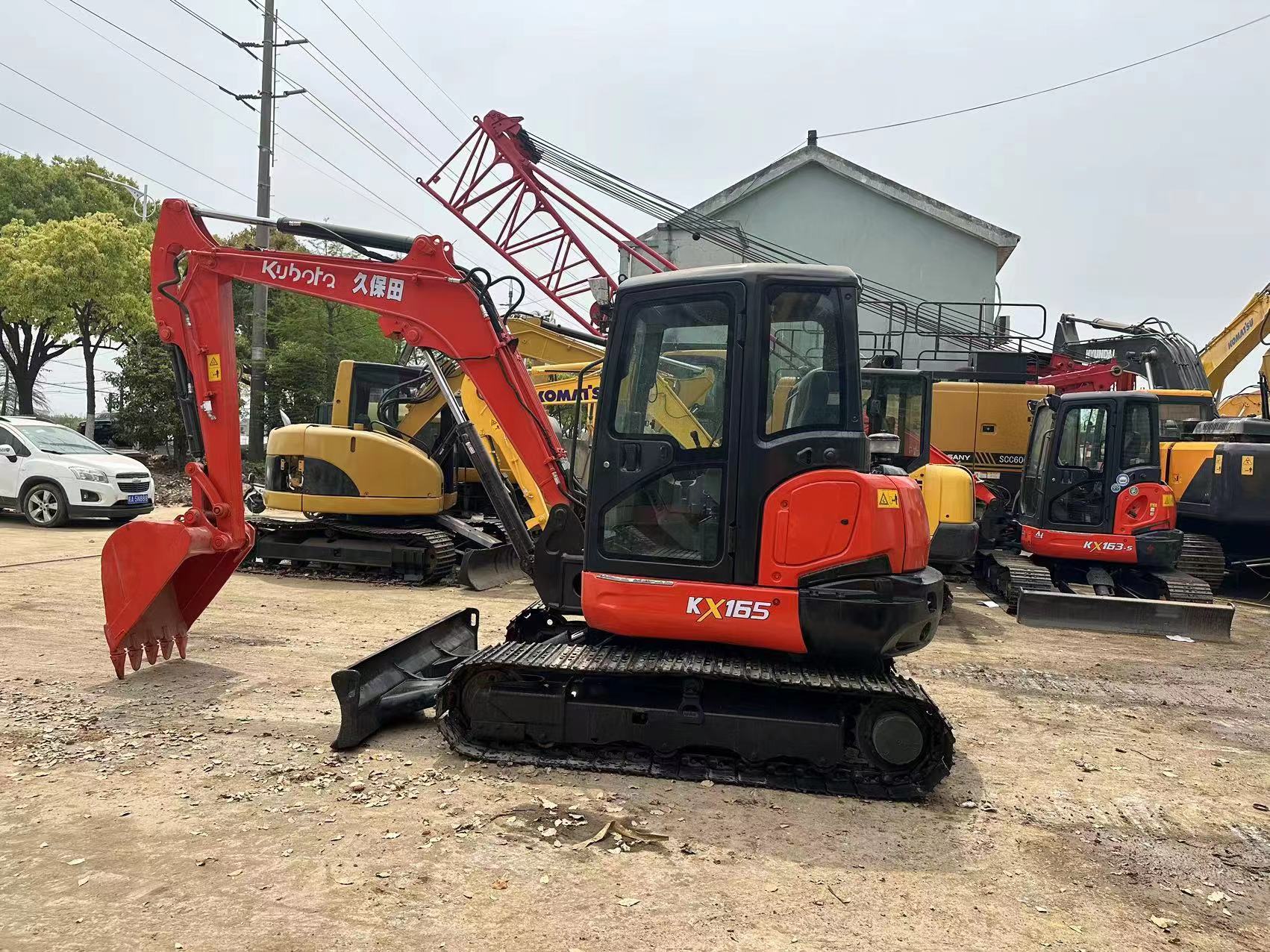 Reasonably Price Kubota165 Japan origin cheap price used excavator hydraulic crawler Excavator