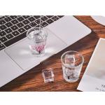 Restaurant Lead Free Cold Color Changing Sakura Cup 100ml