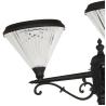 Buy cheap SMD3528Aluminum Outdoor Garden Solar Light Black Integrated IP65 Optically Controlled from wholesalers