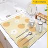 Buy cheap Rectangle Kitchen Tableware Home Restaurant Hotel Polyester Dish Drying Mat Quick Dry from wholesalers
