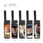Plastic Disposable Electric Candle Lighter for Kitchen BBQ Cute Cat 12*2.67*1.41