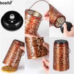 IP55 Solar Garden Lamps Waterproof Retro Solar Lights PC Material