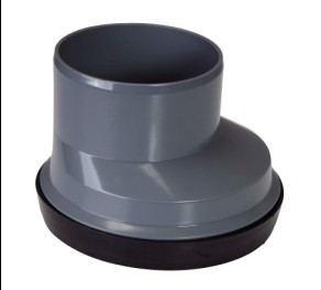 Buy cheap Gray 3 Inch Wc Offset Connector , PVC Material Toilet Connection Shifter from wholesalers