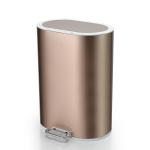 Slim 6 Liter Rustproof Mini Stainless Steel Trash Can