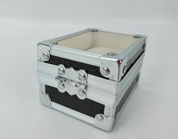Buy cheap Aluminum Watch Display Case Small Watch Carry Case For One Watch from wholesalers