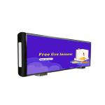 Transparent PC Cover SMD1921 Taxi Top LED Display Intelligent Taxi Screen