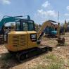 Buy cheap 0.22m3 Used Cat Excavators Second Hand Cat Mini Excavator With Bucket And Rod Digging Force from wholesalers