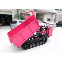 Buy cheap Self Loading Tracked Mini Dumper , Rubber Track Carriers 2 Ton Capacity product
