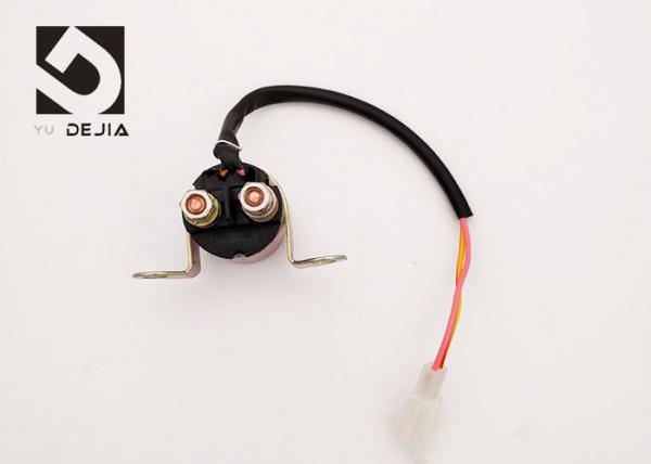 Buy cheap GN125 EN125 GS125 Motorcycle Starter Relay , Suzuki Starter Relay Smooth Surface from wholesalers