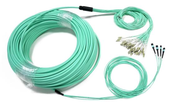 Buy cheap OFNR Jacket MPO/MTP Harnesses Cable For 40G Network from wholesalers