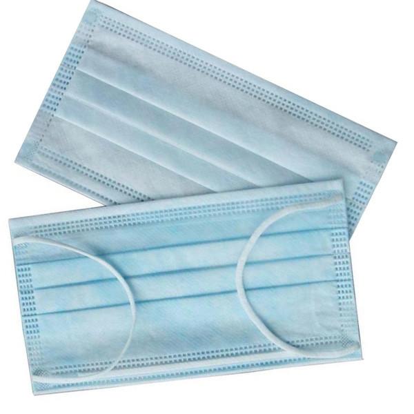 Buy cheap Disposable Skin Friendly Face Masks 3 Layer Protection With Melt-Blown Fabric Adults use from wholesalers
