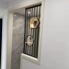 Buy cheap Black Decorative Metal Panels Aluminum Screen Dining Partition Room Divider from wholesalers