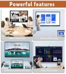 Qtenboard 55" Interactive Flat Panel Wireless Sharing Office Meeting Company