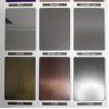 Buy cheap 0.6mm Hairline Stainless Steel Sheet Hot Rolled Corrosion Resistant from wholesalers