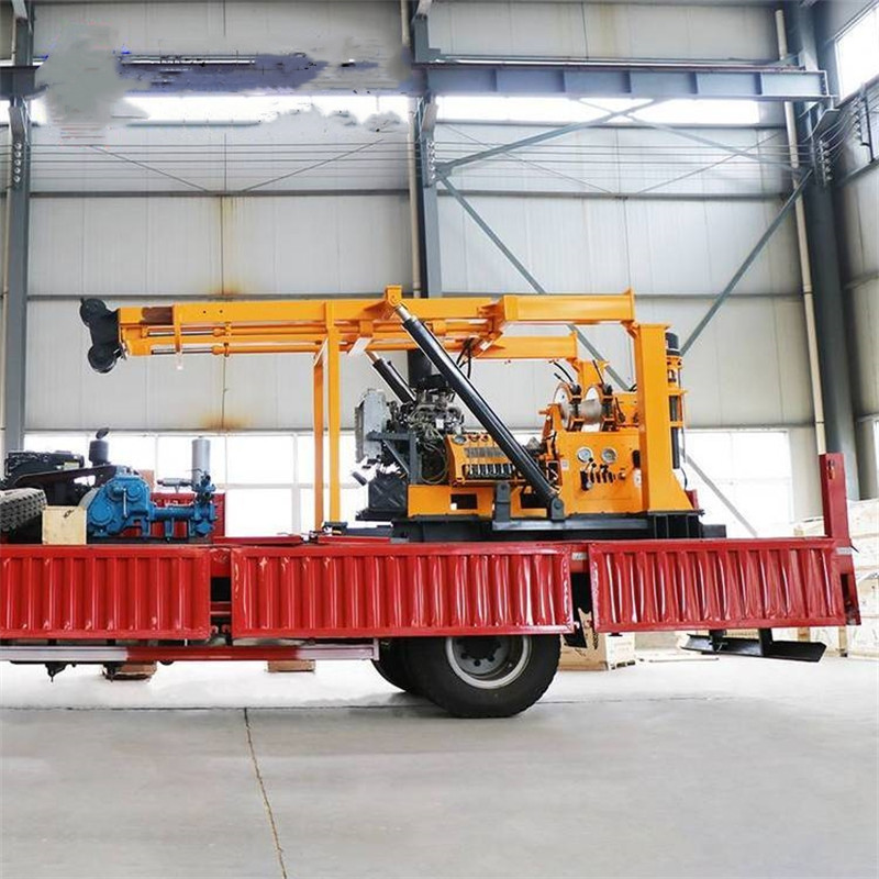 400-600m Wheel Trailer Mounted Geotechnical Exploration Core Drilling Rig (XYX-3)