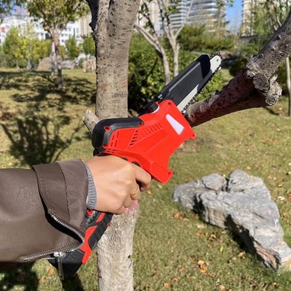 Buy cheap 6 Inch Lithium Handheld Mini Chainsaw Household Small Cordless Portable 16.8v Electric from wholesalers