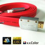 1.4V Round hdmi to mini cable with Nylon braid and Ethernet 3D TV cable