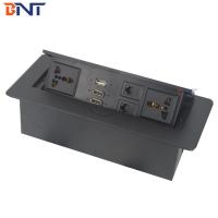 Buy cheap hidden desk pop up desk outlet box for conference table product