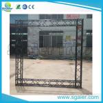 Black Structural Aluminum Truss Display For Exhibition Trade Show Booth