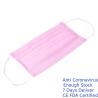 Buy cheap Soft Texture Pink Disposable Mask , Pink Face Mask General Size 17.5 * 9.5cm from wholesalers
