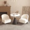 Buy cheap Living Room Furniture Modern Fabric Sofa Set White Flannelette Couch from wholesalers