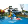 Buy cheap 360 Guests /Hr Space Bowl Water Slide Aqua Resort Water Play Equipment from wholesalers