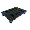 Buy cheap 250KG Splicing Movable Plastic Dolly Cart Trolley With 4 Silent 4" Casters from wholesalers