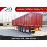 Buy cheap Steel Material Livestock Cattle Trailers With Double Chamber 3-8 mm Flat Bed from wholesalers