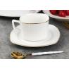Buy cheap Real Gold Line Southwestern Dinnerware Sets Eco - Friendly Hand Painted from wholesalers