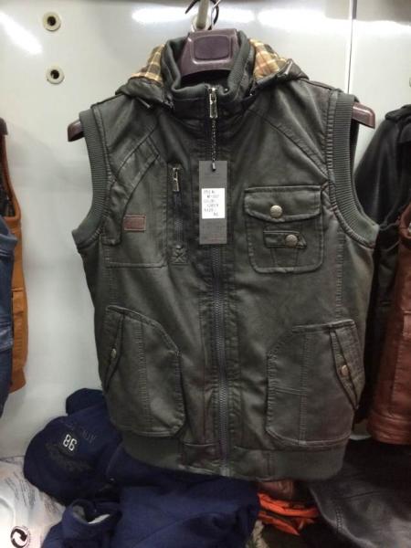 Buy cheap MP-1517 Men's PU vest jacket coat from wholesalers