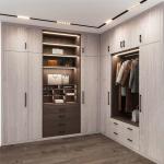 Knocked Down Sliding Door Wardrobe Bedroom Furniture OEM ODM