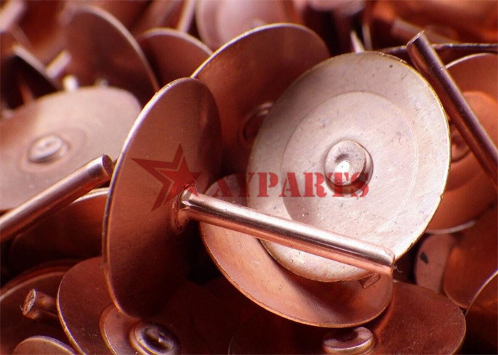 1.5 Mm *20 Mm Length 3/4'' Copper Disc Rivets For Fixing Cement Roofing