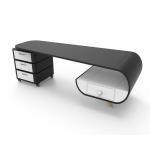 Universal Wheels 37.5CM Black Coffee Table With Storage Family Room Furnitures