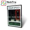Buy cheap Solar 188 Digit And 1 Line Display Slow Down Radar Speed Limit Sign from wholesalers