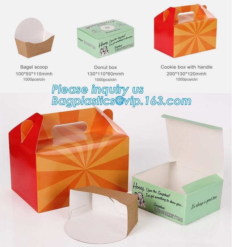 economy Cupcake Box White Window Cake Box customized Wedding Cake Box,6inch in stock PET Plastic Clear birthday Cake Box