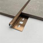 Pvc Round Straight Edge Tile Trim And Marbles Decorative White Color
