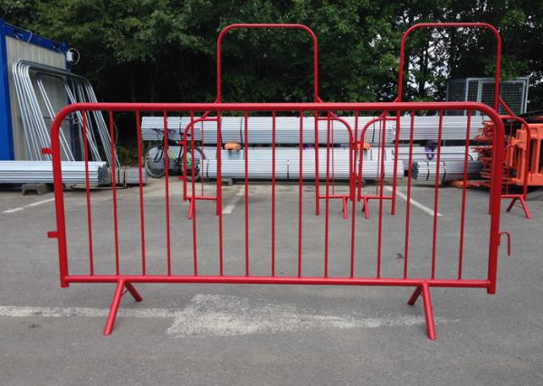Buy cheap 1.1x2.0m Metal Safety Crowd Control Barriers For Sports / Concerts from wholesalers