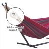 Buy cheap Outdoor Cotton Colorful Custom Color Camping Hammock Stand with Max 330 Lbs Capacity from wholesalers