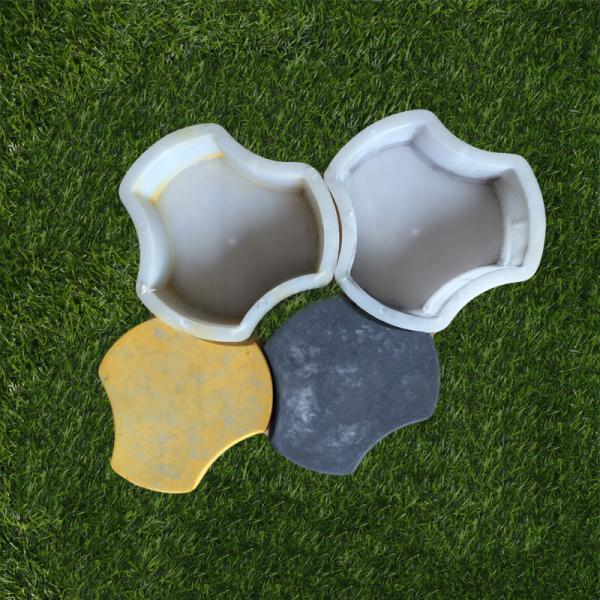 Buy cheap Plastic Rubber Paver Mould , Interlock Concrete Cement Path Mould from wholesalers