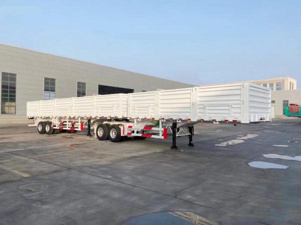 Buy cheap Direct Storehouse Semi-Trailer With Heavy Mechanical Suspension 13000X2500X2100MM from wholesalers