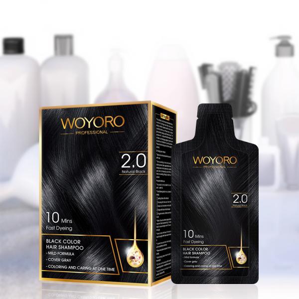 Buy cheap Low Ammonica 30ml WOYORO Hair Color Shampoo from wholesalers