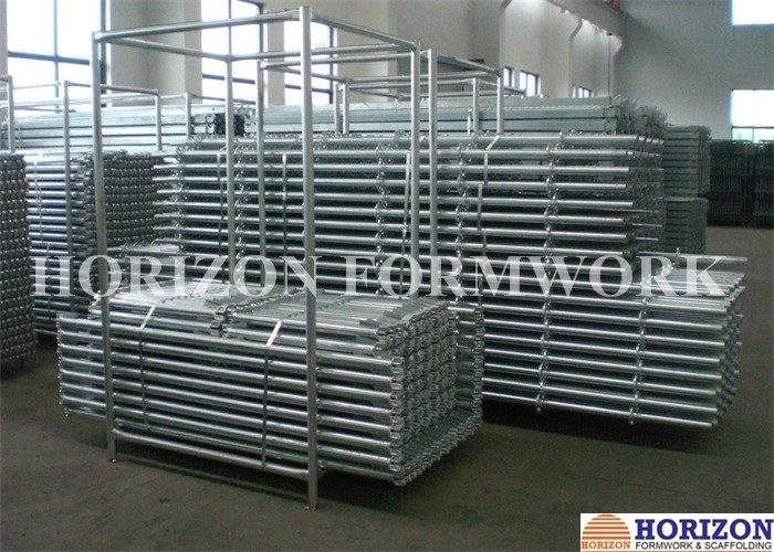 Horizontal Ledgers Ring Lock System Scaffolding Length 1.0m Cast Steel Material