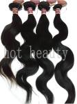 Black 5A Remy Virgin Brazilian Human Hair Extensions Body Wave