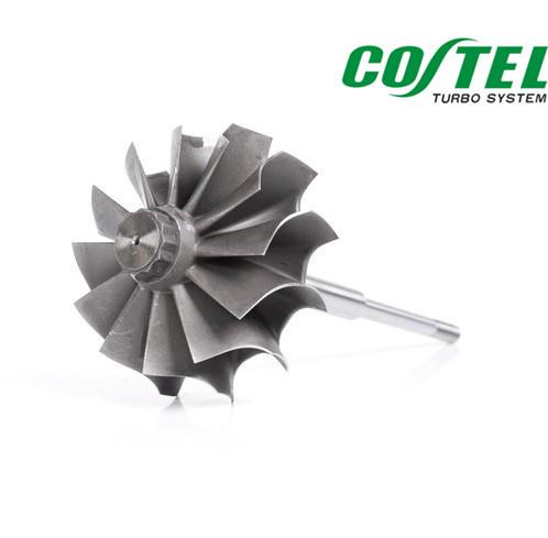 Buy cheap 15mm Tip Height Mitusbishi TD08 Turbine Shaft Wheel K418 material from wholesalers