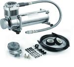100% Duty Cycle Air Compressor 2.5 Gallon Tank On Board Air System 12V 150 Psi